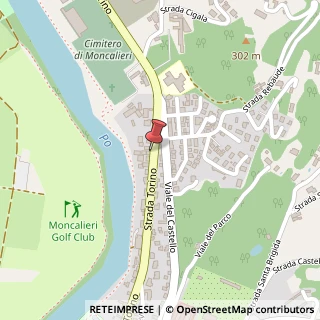 Mappa Strada Torino, 39, 10024 Moncalieri, Torino (Piemonte)