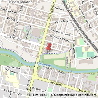 Mappa Via bandiera fratelli 9/11, 10042 Nichelino, Torino (Piemonte)