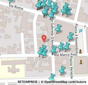 Mappa Via San Marco, 45019 Taglio di Po RO, Italia (0.08148)