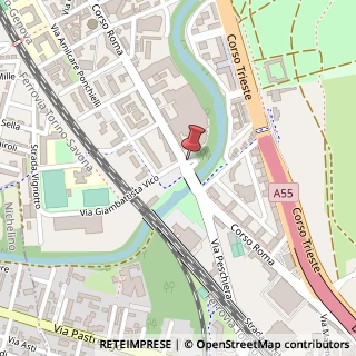 Mappa Corso roma 46, 10024 Moncalieri, Torino (Piemonte)