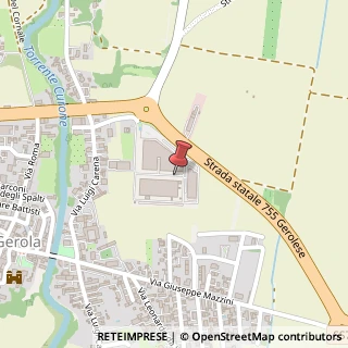 Mappa Via Aldo Moro, 12, 27050 Casei Gerola, Pavia (Lombardia)