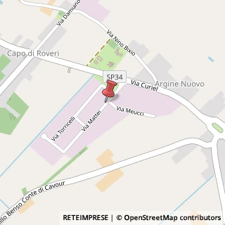 Mappa Via Enrico Mattei,  14, 46028 Sermide, Mantova (Lombardia)