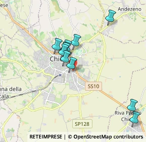 Mappa Via Bogino, 10023 Chieri TO, Italia (1.64091)