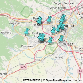 Mappa Via Ippolito Nievo, 10043 Orbassano TO, Italia (6.03056)