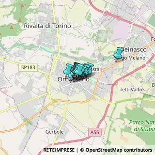 Mappa Via Ippolito Nievo, 10043 Orbassano TO, Italia (0.40222)