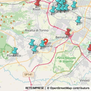 Mappa Via Ippolito Nievo, 10043 Orbassano TO, Italia (6.662)