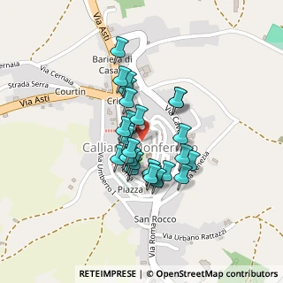 Mappa Via Galliano, 14031 Calliano AT, Italia (0.15926)