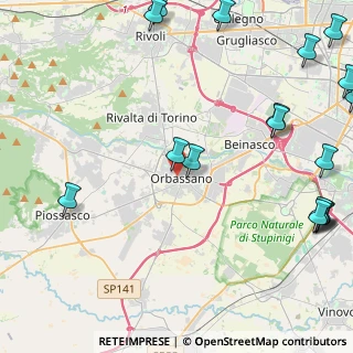 Mappa Poliamb. Kinetos, 10043 Orbassano TO, Italia (6.8575)