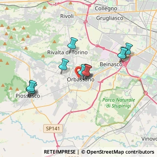 Mappa Poliamb. Kinetos, 10043 Orbassano TO, Italia (3.32583)