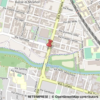 Mappa Via Sestriere, 7, 10024 Moncalieri, Torino (Piemonte)