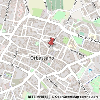 Mappa Via Cavour, 6/C, 10043 Orbassano, Torino (Piemonte)