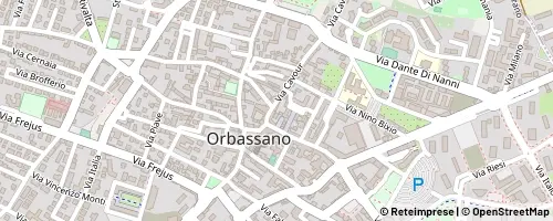 Mappa Orbassano
