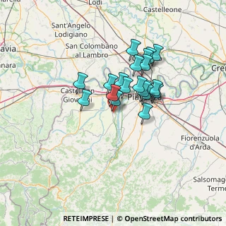 Mappa Via Crevosi, 29010 Gragnano Trebbiense PC, Italia (10.2455)