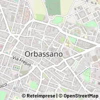 Hartă Orbassano