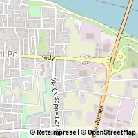 Карта Taglio di Po