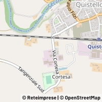 Hartă Quistello