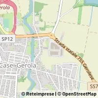 Map Casei Gerola