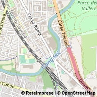 Mapa Moncalieri