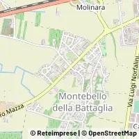 Karte Montebello della Battaglia