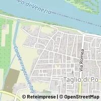 지도 Taglio di Po
