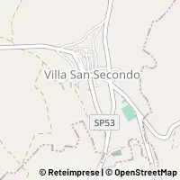 Mapa Villa San Secondo