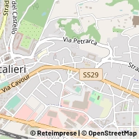 Mapa Moncalieri