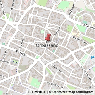 Mappa Piazza Umberto I, 8/B, 10043 Orbassano, Torino (Piemonte)