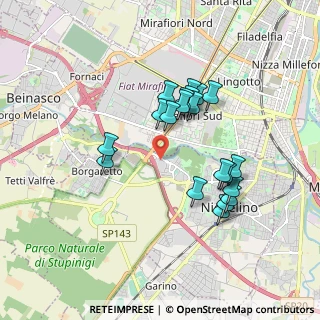 Mappa Centro commerciale I Viali Shopping Park, 10042 Nichelino TO, Italia (1.607)