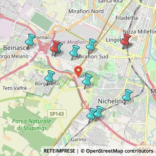 Mappa Centro commerciale I Viali Shopping Park, 10042 Nichelino TO, Italia (2.15083)