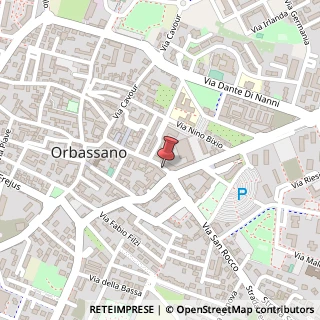 Mappa Via Roma, 10040 Orbassano, Torino (Piemonte)