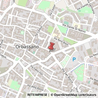 Mappa Via Vittorio Emanuele, 125, 10043 Orbassano, Torino (Piemonte)
