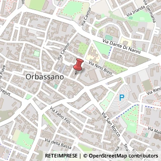 Mappa Via Ippolito Nievo, 5, 10043 Orbassano, Torino (Piemonte)