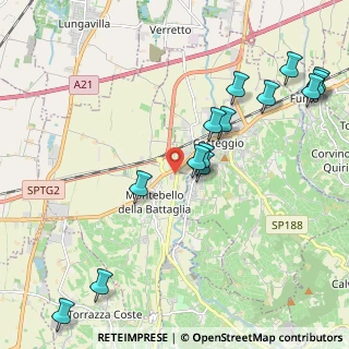 Mappa Via Norfalini, 27054 Montebello della Battaglia PV, Italia (2.40357)