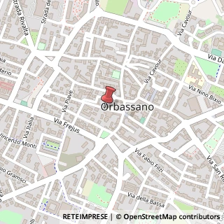 Mappa Viale Regina Margherita, 11, 10043 Orbassano, Torino (Piemonte)