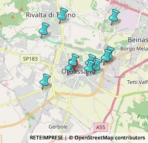 Mappa Viale Rimembranza, 10043 Orbassano TO, Italia (1.50545)