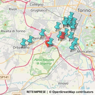 Mappa Giovannixxlll, 10092 Borgaretto TO, Italia (4.03)