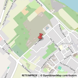 Mappa Via XXIV Aprile, 43, 46028 Sermide, Mantova (Lombardia)