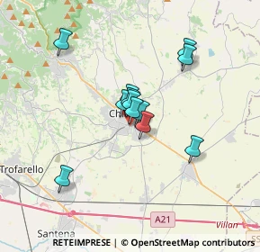 Mappa Piazza Europa, 10023 Chieri TO, Italia (2.46417)