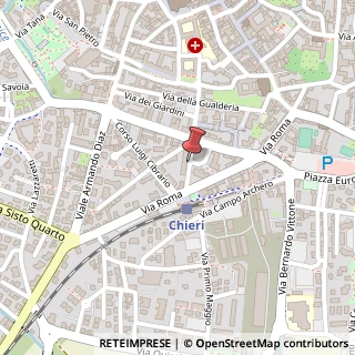 Mappa Viale Don Bosco, 8, 10023 Chieri, Torino (Piemonte)