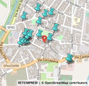Mappa Via IV Novembre, 46026 Quistello MN, Italia (0.2355)