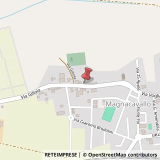Mappa Via Giliola, 66, 46020 Magnacavallo, Mantova (Lombardia)