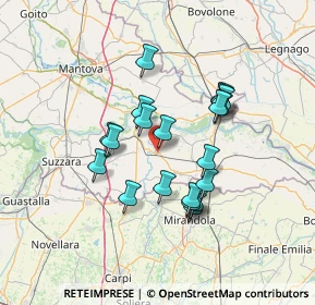 Mappa 46026 Quistello MN, Italia (11.723)