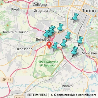 Mappa Via Papa Giovanni Paolo II, 10043 Orbassano TO, Italia (3.19833)