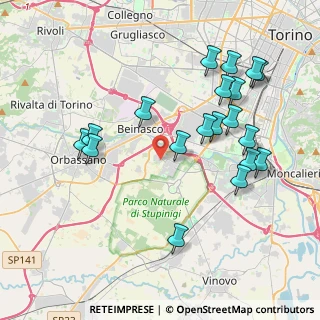 Mappa Via Papa Giovanni Paolo II, 10043 Orbassano TO, Italia (4.23895)