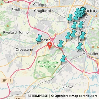 Mappa Via Papa Giovanni Paolo II, 10043 Orbassano TO, Italia (5.728)