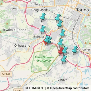 Mappa Via Papa Giovanni Paolo II, 10043 Orbassano TO, Italia (3.275)