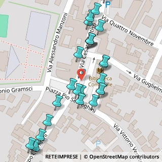 Mappa Piazza Pio Semeghini, 46026 Quistello MN, Italia (0.06296)
