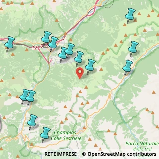 Mappa Via Case Sparse, 10050 Sauze d'Oulx TO, Italia (5.25643)