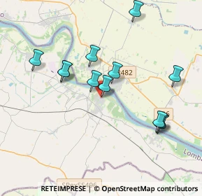 Mappa Piazza Plebiscito, 46028 Sermide MN, Italia (3.69333)