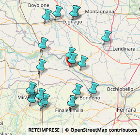 Mappa Piazza Plebiscito, 46028 Sermide MN, Italia (17.4265)